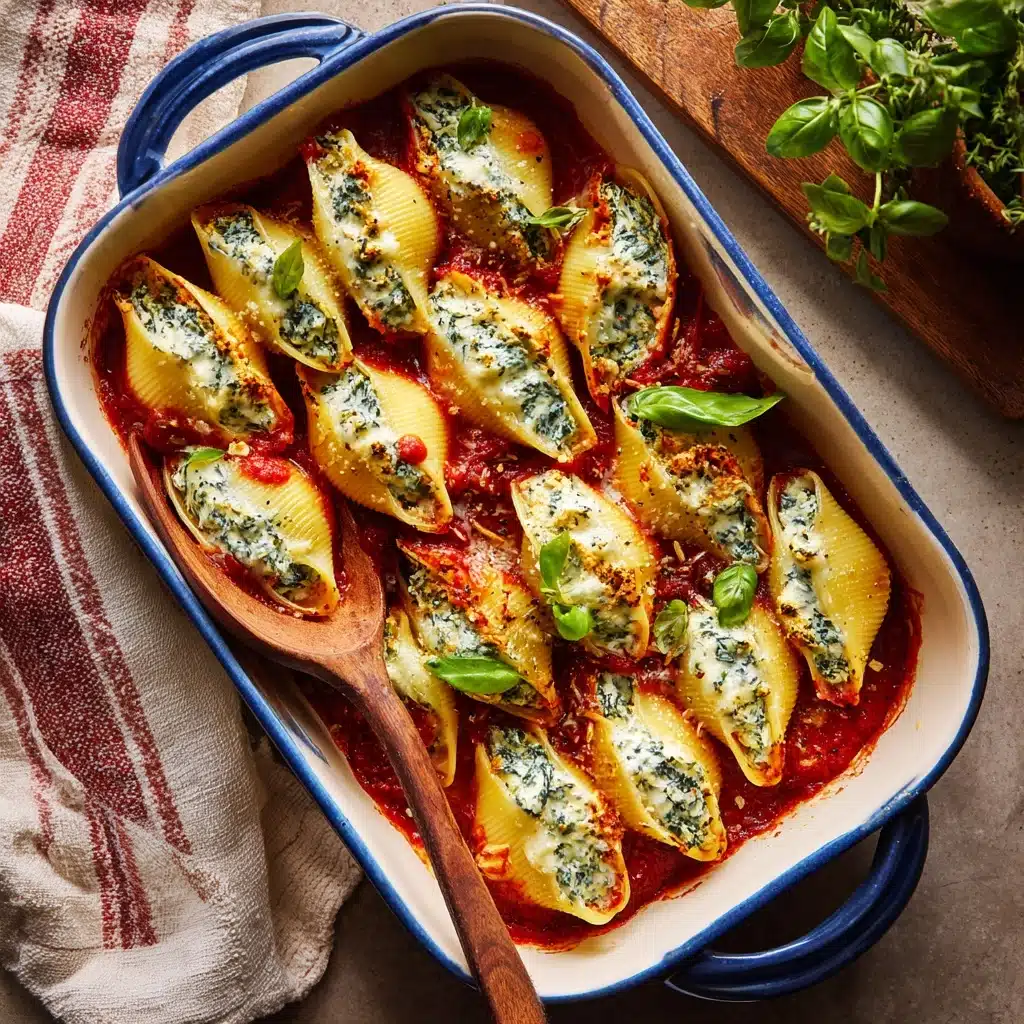 Spinach Stuffed Shells Recipe - Recipe Image