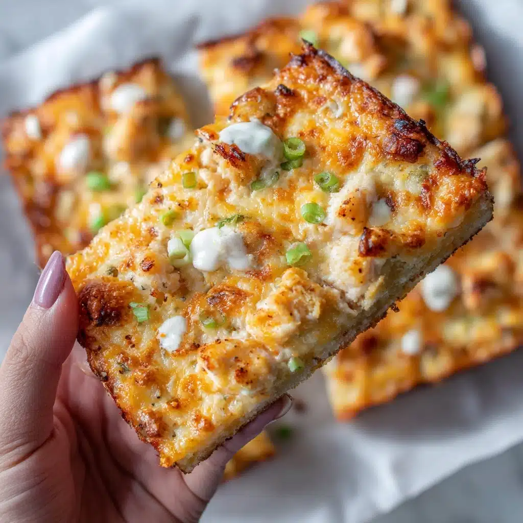 Buffalo Chicken Flatbread Recipe - Recipe Image