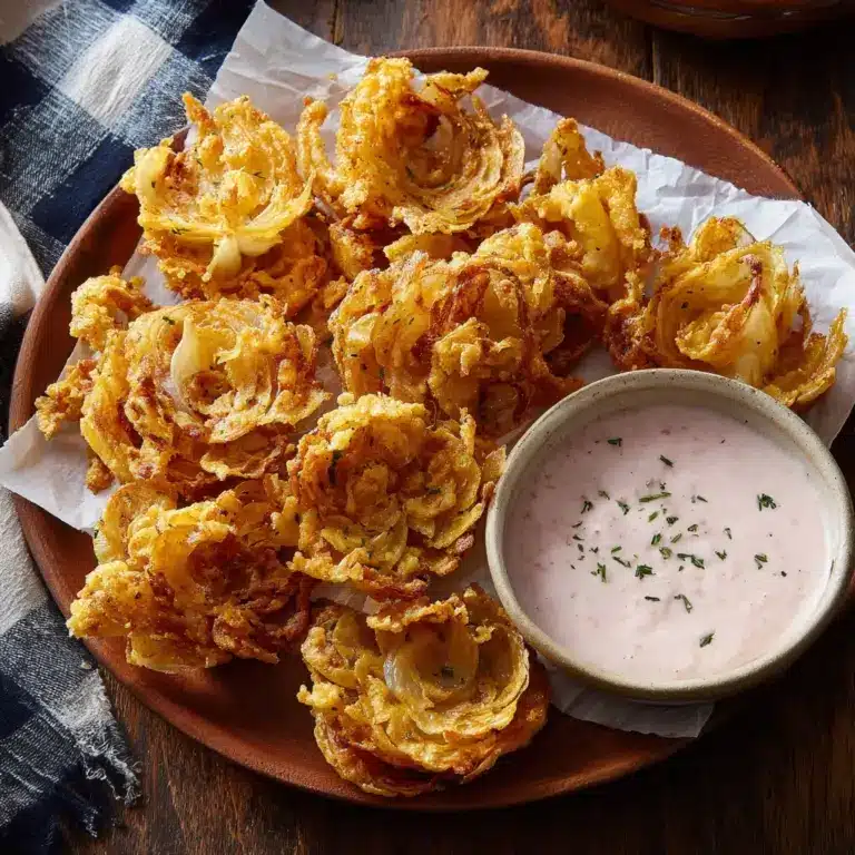 Bloomin Onion Bites with Dipping Sauce Recipe