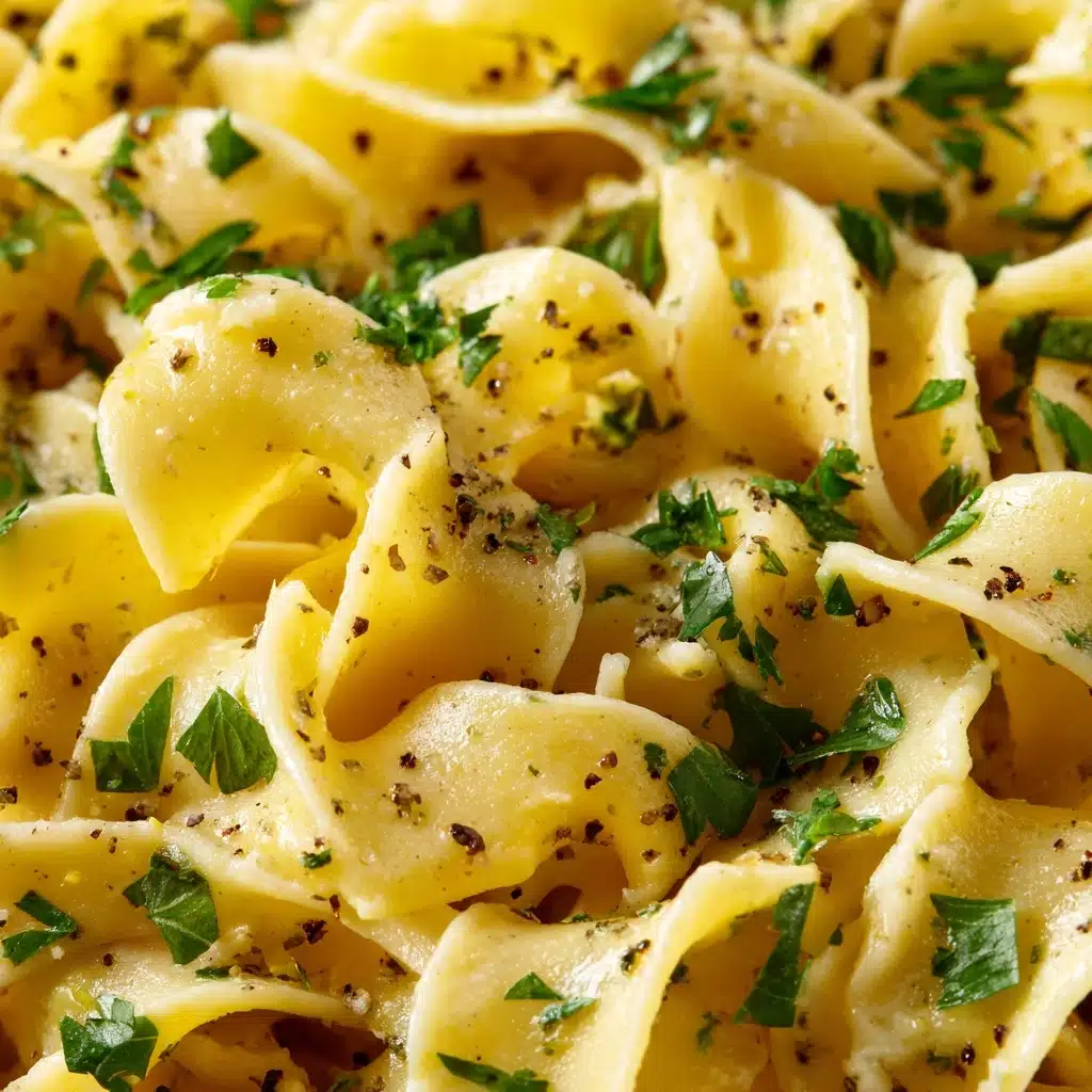 Garlic Butter Noodles Recipe