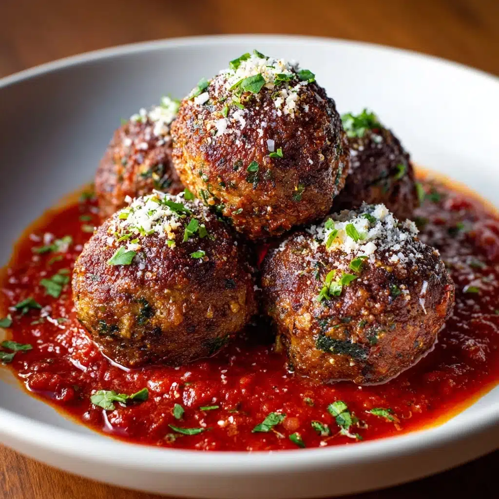 Easy Italian Meatball Recipe - Recipe Image