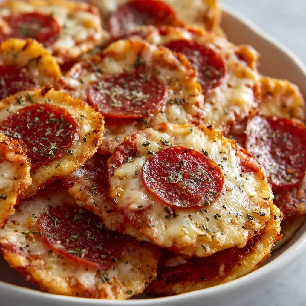 2 ingredient Pizza chips Recipe - Recipe Image