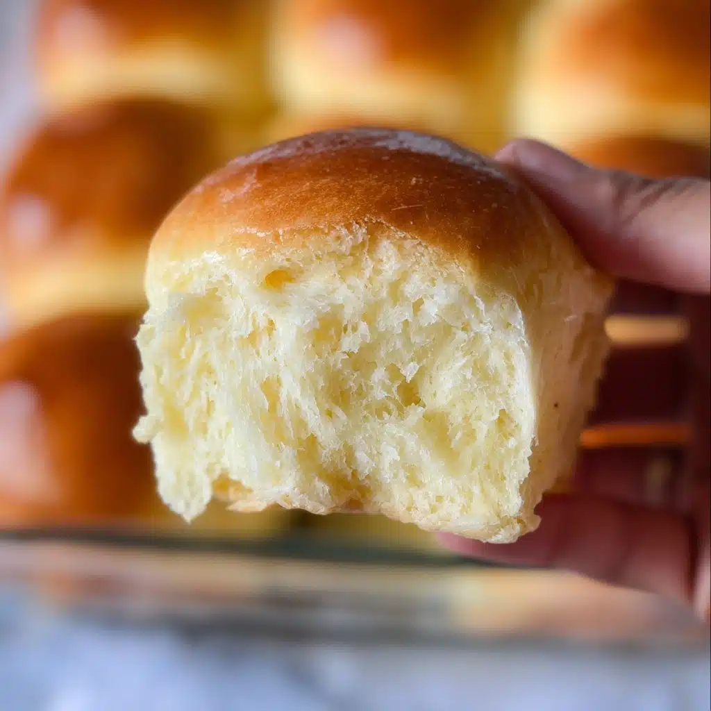 Old Fashioned Soft Yeast Rolls Recipe - Recipe Image
