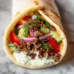 Juicy Ground Lamb Gyros Recipe