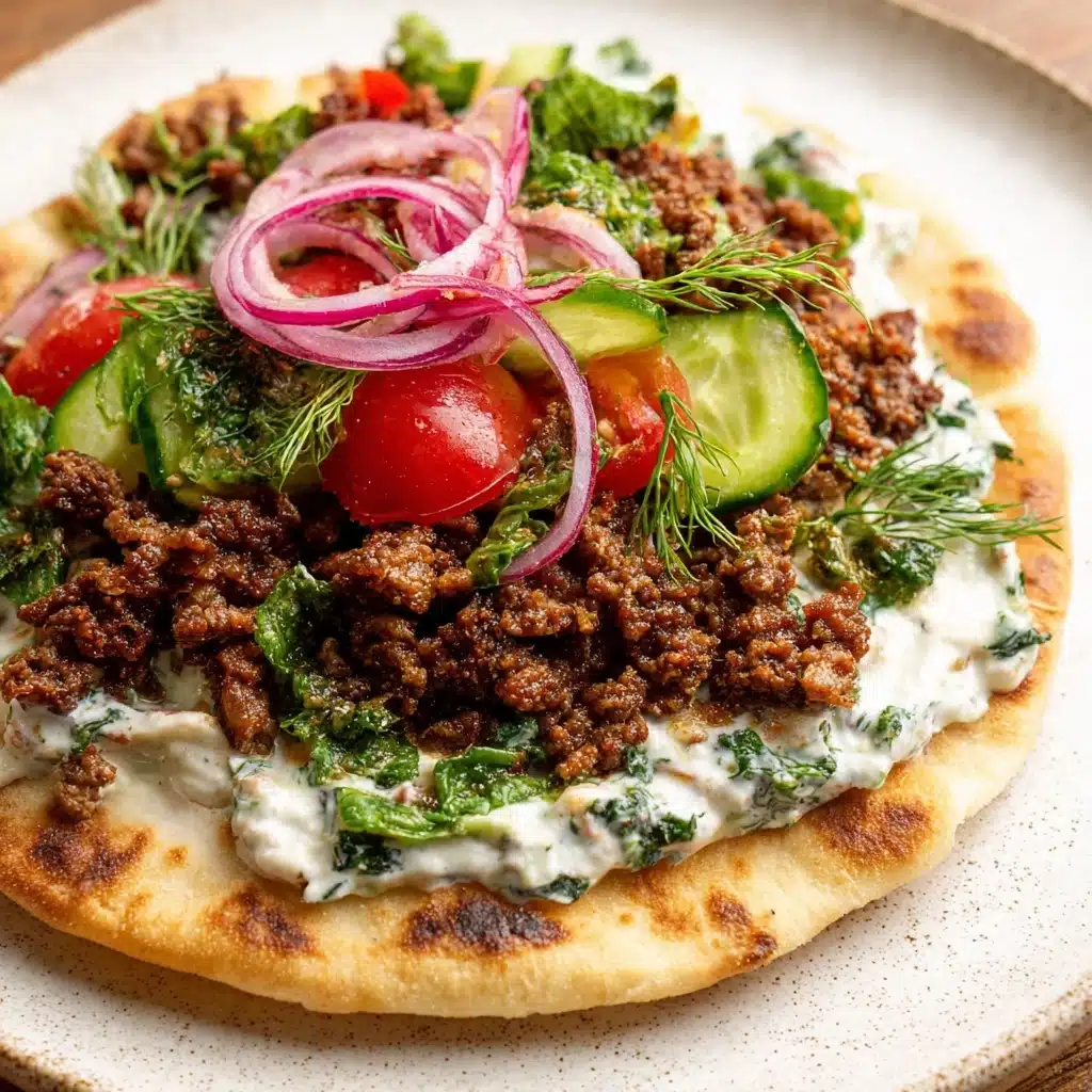 Juicy Ground Lamb Gyros Recipe - Recipe Image