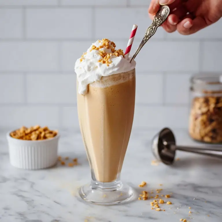 Peanut Butter Milkshake Recipe