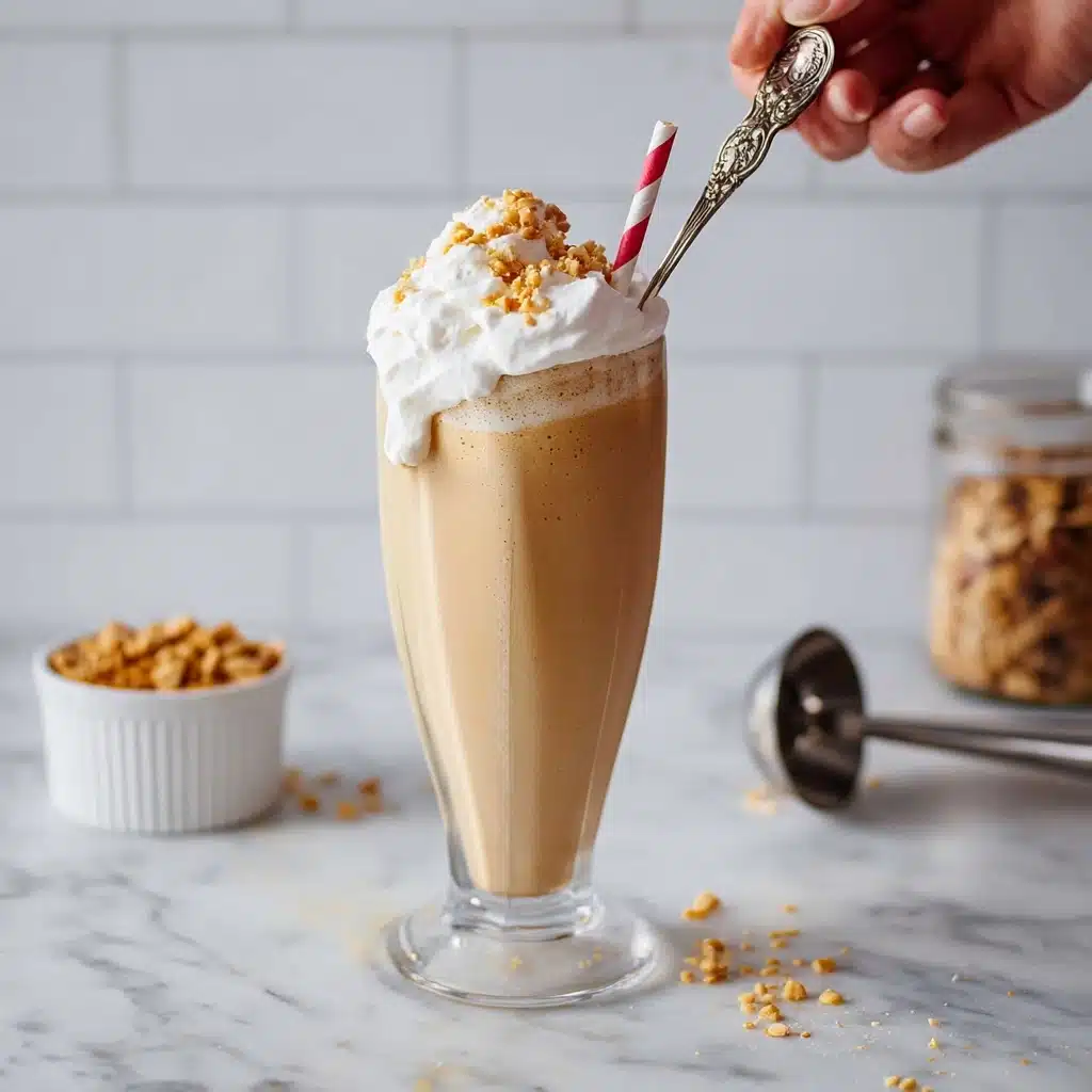 Peanut Butter Milkshake Recipe - Recipe Image
