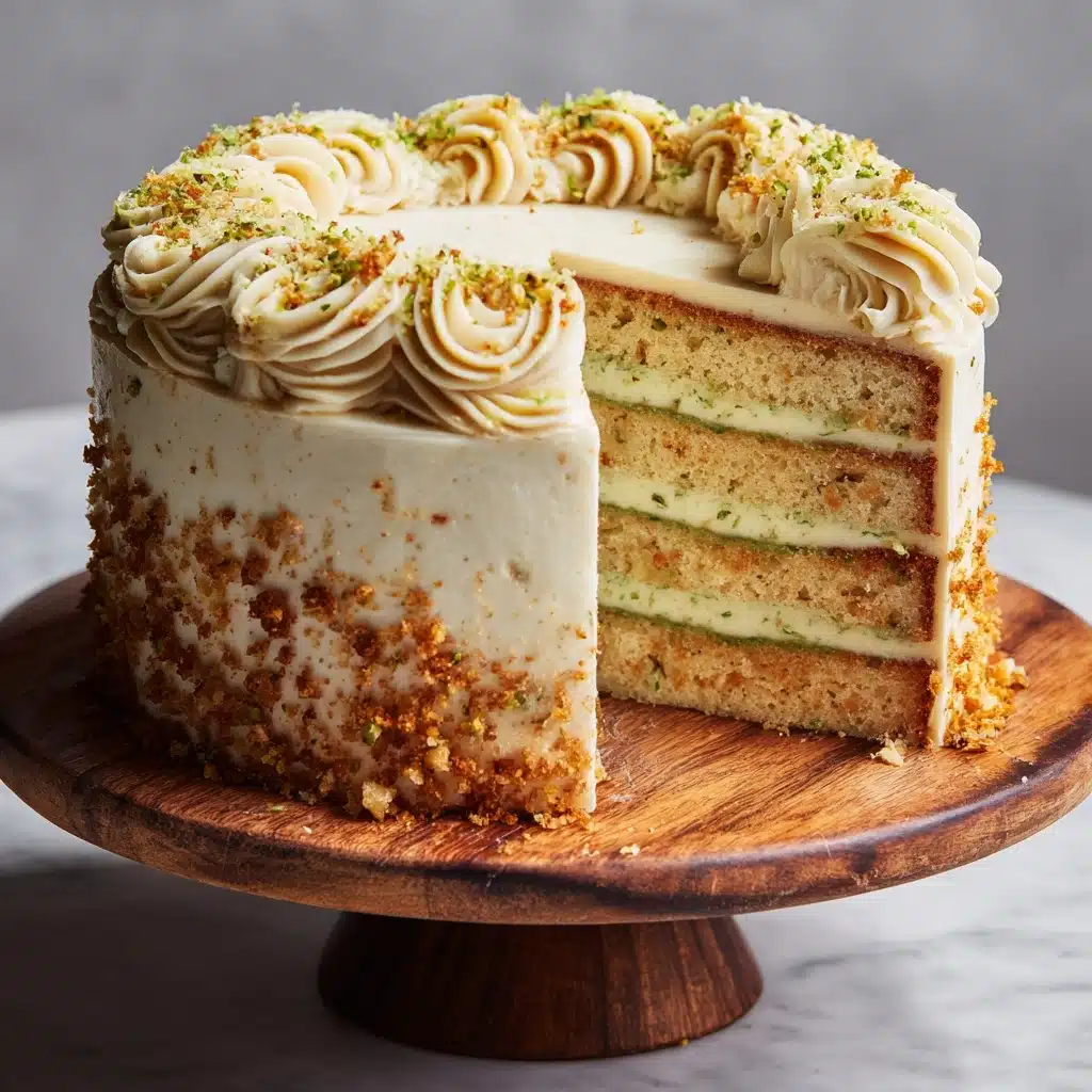 Coconut Key Lime Pie Cake Recipe - Recipe Image