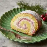 Biskvit Raspberry Roulade (Roulette) Cake - Рулет Recipe
