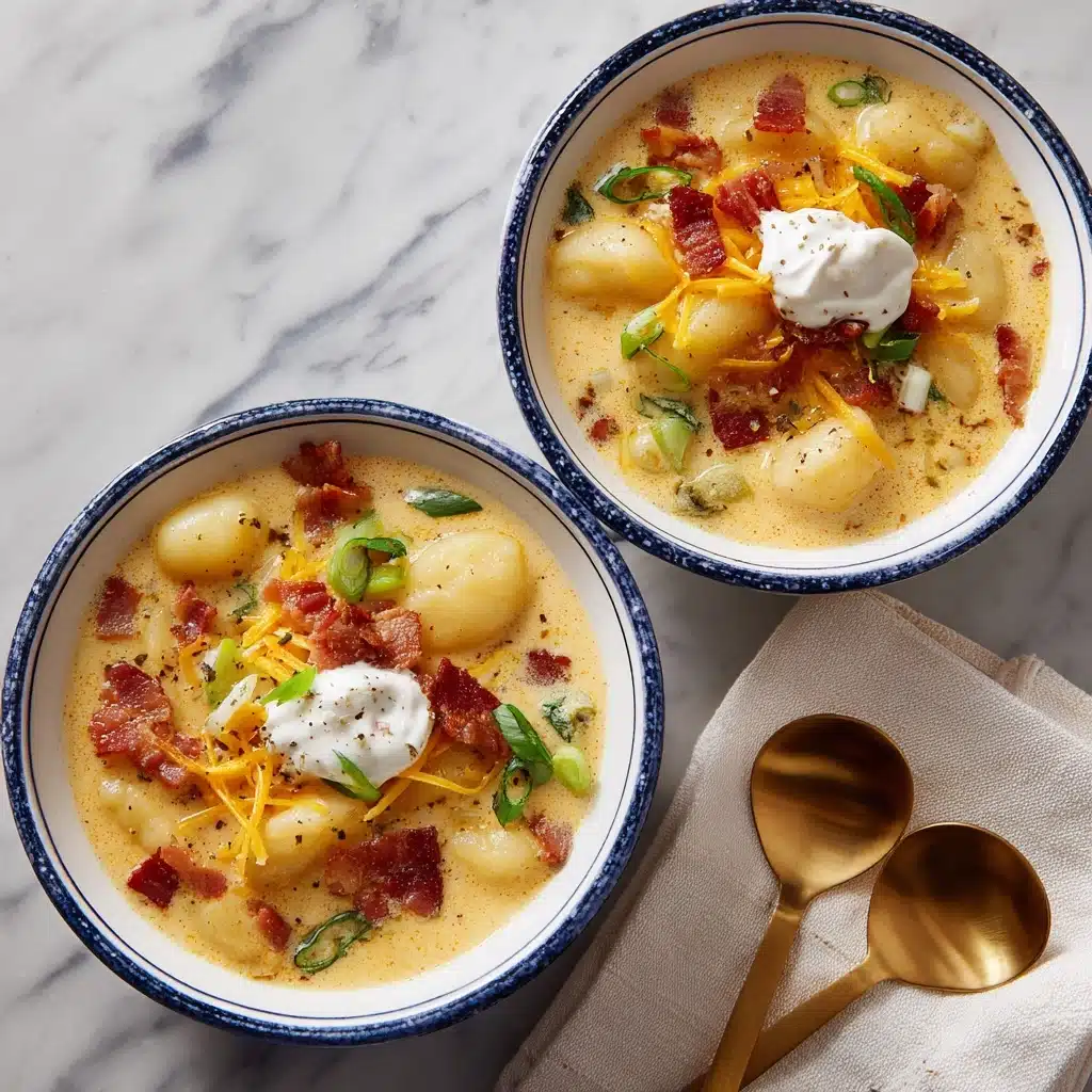 Loaded Potato Gnocchi Soup Recipe - Recipe Image