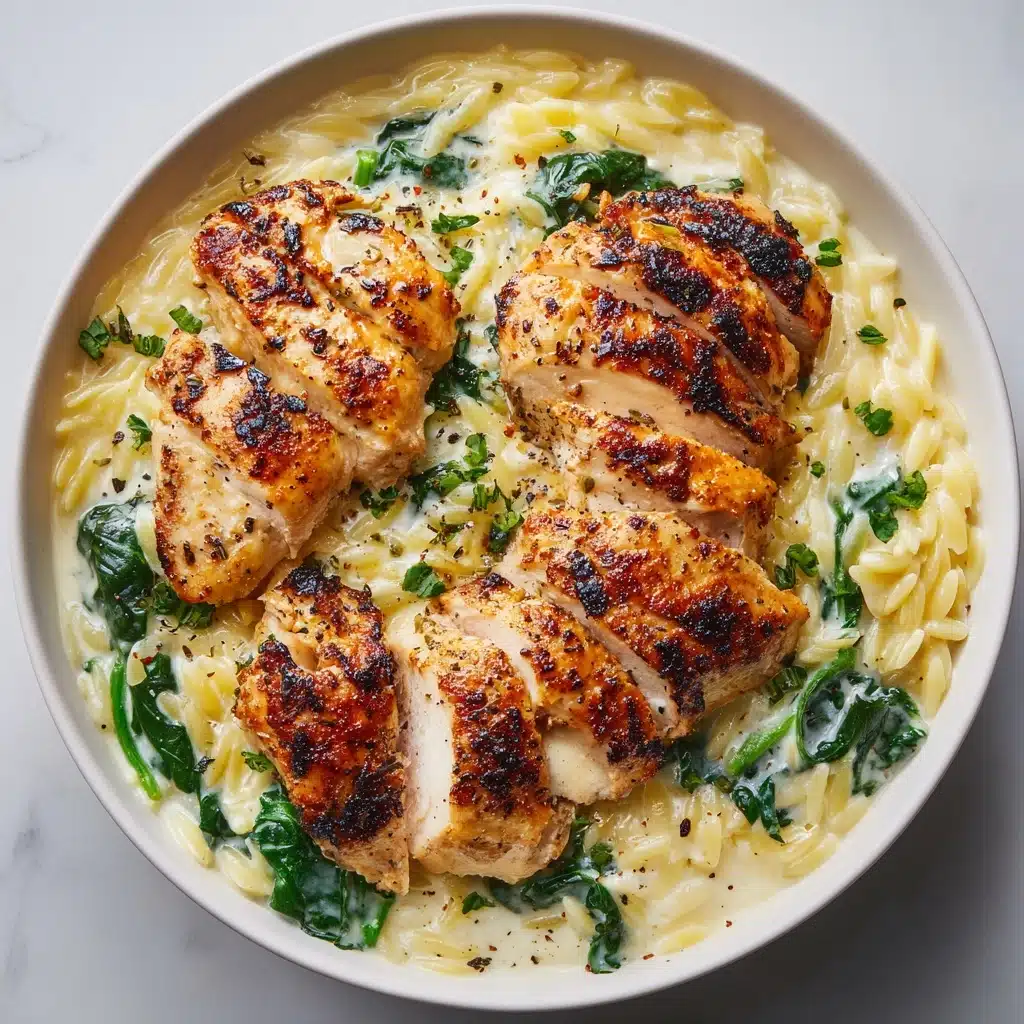 Boursin Orzo with Chicken Recipe