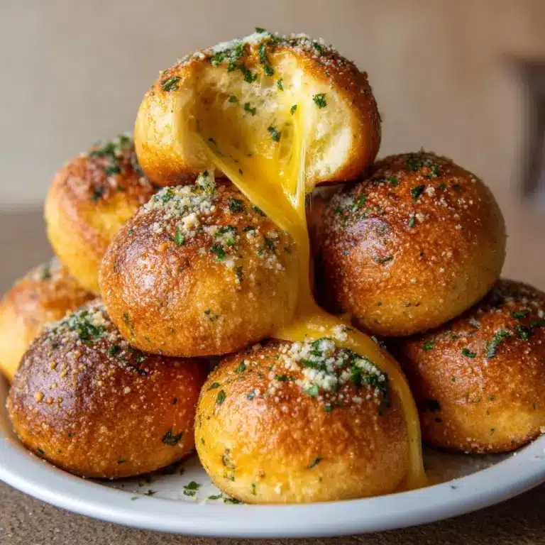 Garlic Cheddar Biscuits (Garlic Cheese Bombs) Recipe