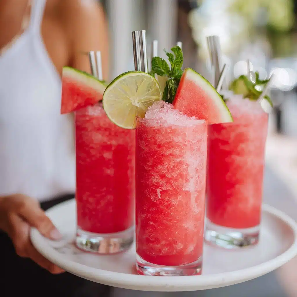 Watermelon Slushie Recipe - Recipe Image