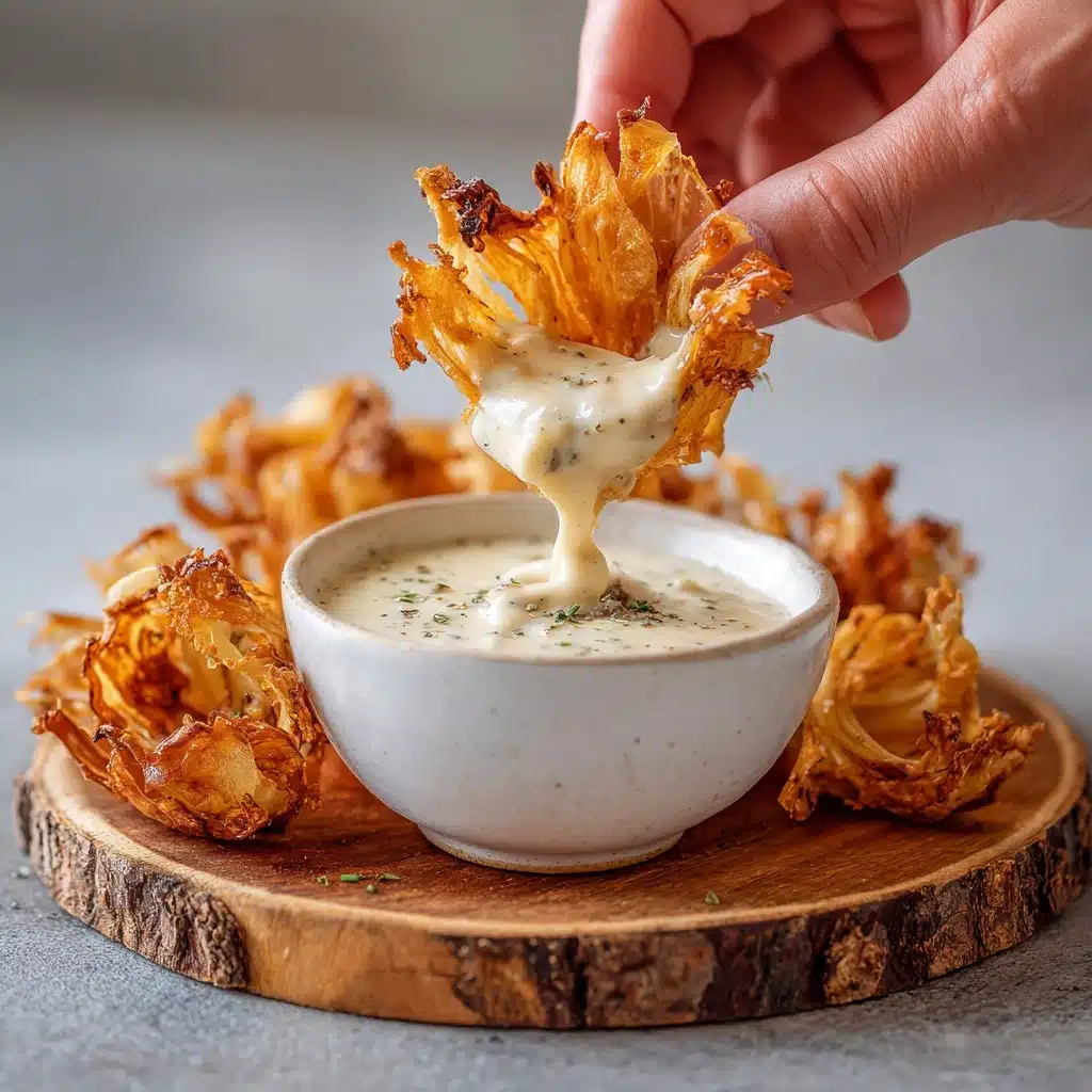 Bloomin Onion Bites with Dipping Sauce Recipe - Recipe Image