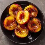 Pan fried peaches Recipe