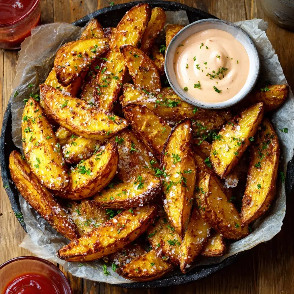 Roasted Potato Wedges Recipe