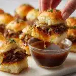 Easy French Dip Sliders Recipe
