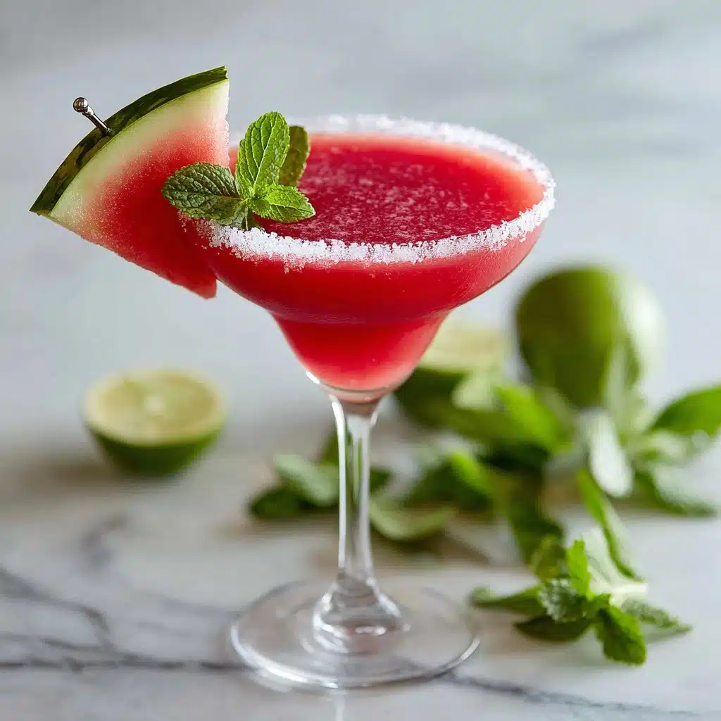 Watermelon Martini Recipe - Recipe Image