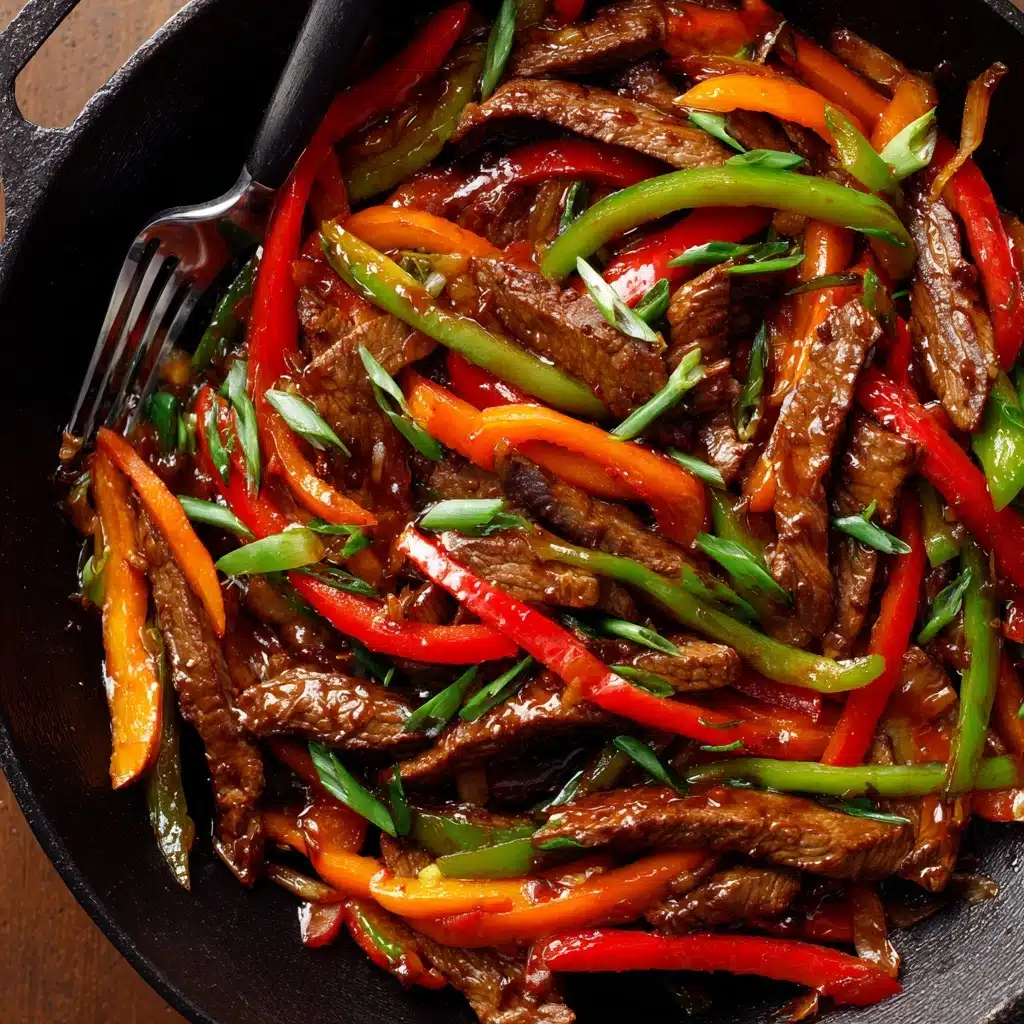 30-Minute Pepper Steak Stir Fry Recipe - Recipe Image