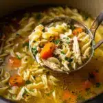 Best Chicken Noodle Soup with Egg Noodles Recipe