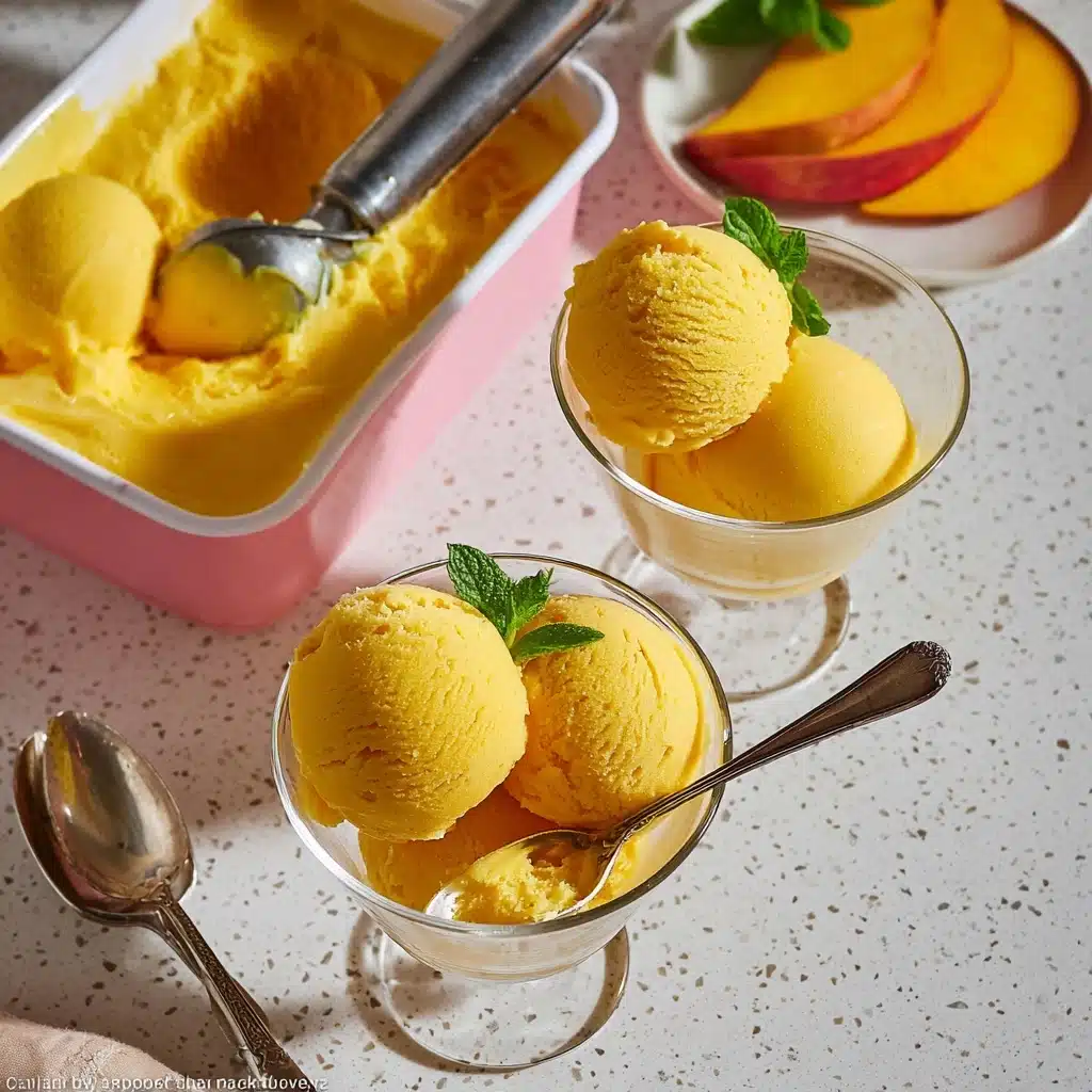 Mango Gelato Recipe - Recipe Image