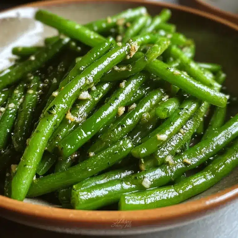 Easy Sautéed Green Beans Recipe