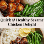 Healthy Sesame Chicken Recipe