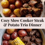 Slow Cooker Steak, Potatoes, and Corn Recipe