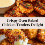 Crispy Oven Baked Chicken Tenders Recipe