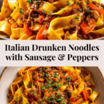 Italian Drunken Noodles Recipe