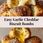 Garlic Cheddar Biscuits (Garlic Cheese Bombs) Recipe