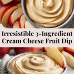 3 Ingredient Cream Cheese Fruit Dip Recipe