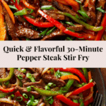 30-Minute Pepper Steak Stir Fry Recipe