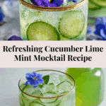 Cucumber Lime Mocktail Recipe