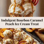 Bourbon Caramel Peach Ice Cream Recipe
