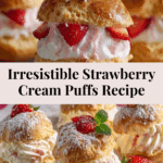 Strawberry Cream Puffs Recipe