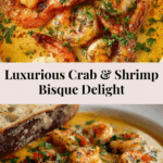 Crab and Shrimp Seafood Bisque Recipe