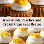 Peaches and Cream Cupcakes Recipe