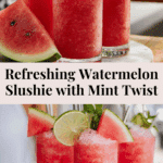 Watermelon Slushie Recipe