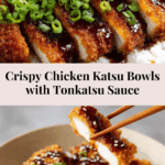 Japanese Katsu Bowls with Tonkatsu Sauce Recipe