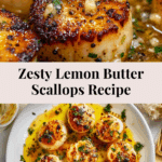 Lemon Butter Scallops Recipe