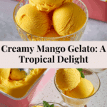 Mango Gelato Recipe
