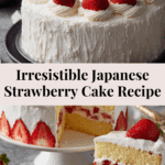 Japanese Strawberry Cake Recipe