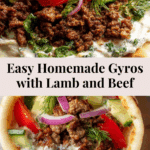 Juicy Ground Lamb Gyros Recipe