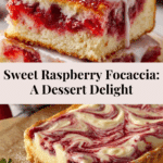 Sweet Focaccia with Raspberry Jam Recipe