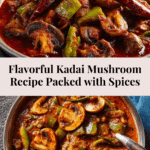 Kadai Mushroom Recipe