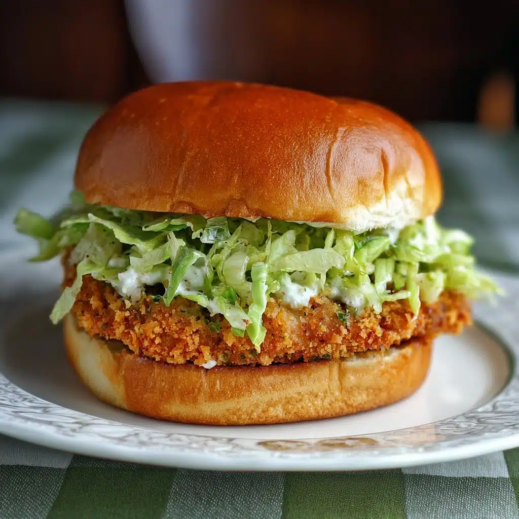 Crispy Chicken Caesar Sandwiches Recipe - Recipe Image