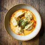 Thai Coconut Curry Dumpling Soup Recipe