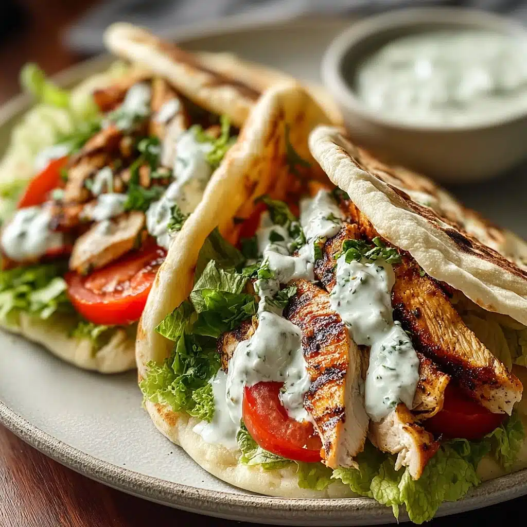 Greek Chicken Gyros Recipe