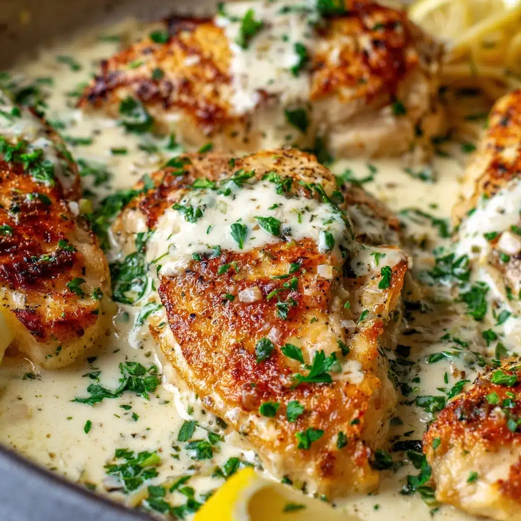 Creamy Garlic Parmesan Chicken Recipe - Recipe Image